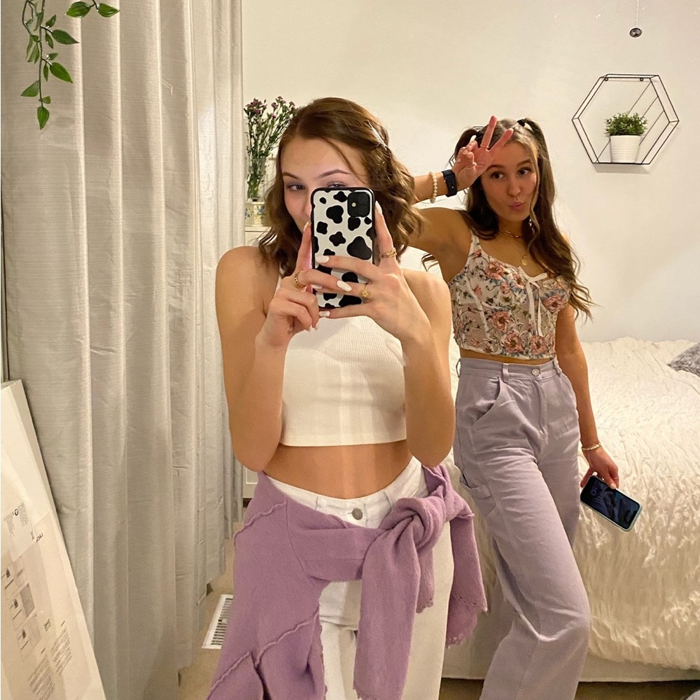 Garage Lilac Cargo Pant
